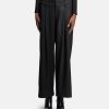 Pants * | Feng Chen Wang Women'S Double Waistband Trouser In Black