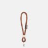 Accessories * | Our Legacy Knot Key Holder In Brown Leather