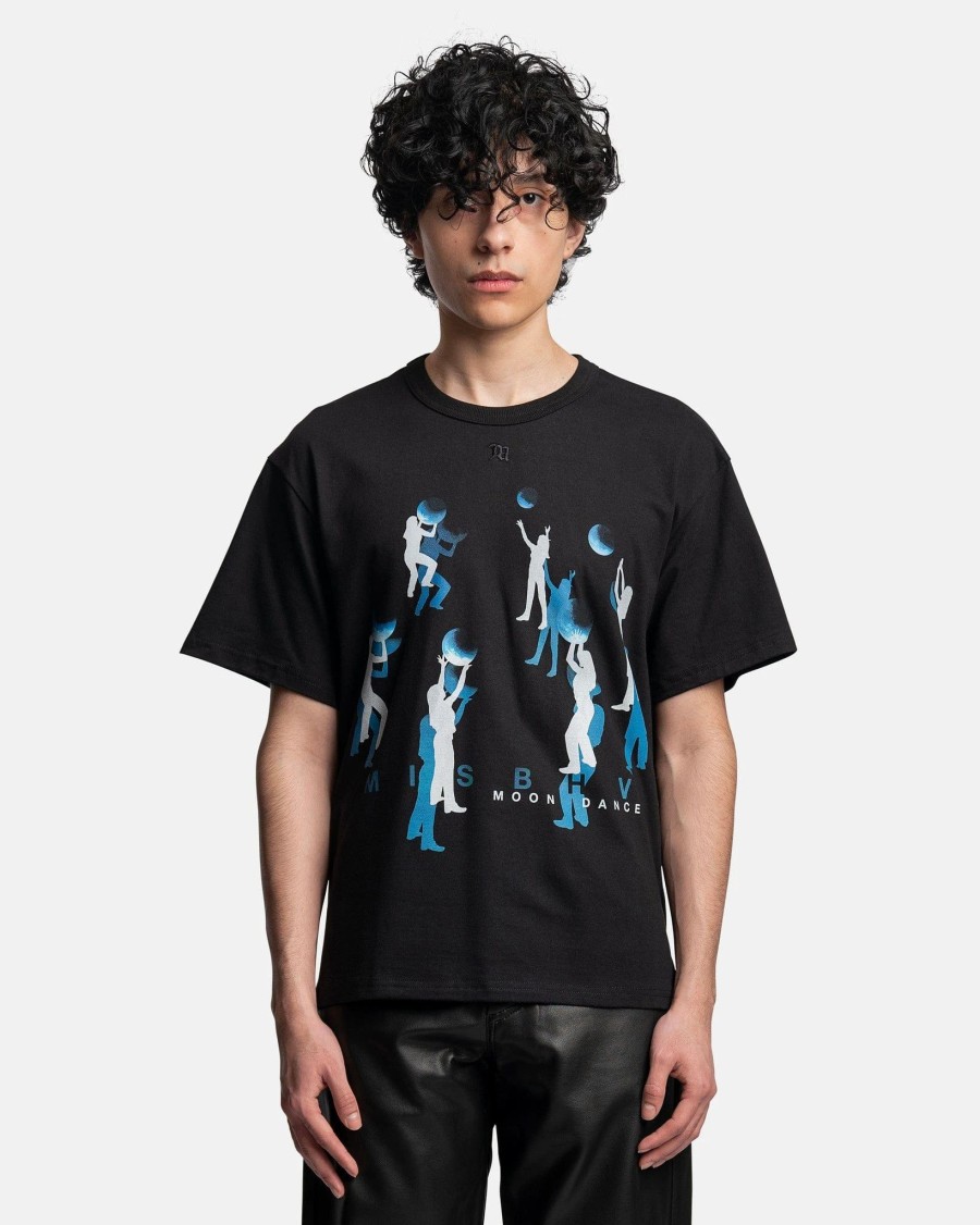 T-Shirts * | Misbhv Moon Dance T-Shirt In Black