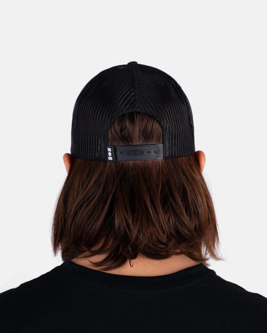 Accessories * | Nahmias Miracle Foam Trucker Hat In Black