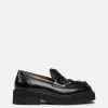 Footwear * | Marni Pierced Hair Moccasins In Black