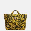 Accessories * | Marni Carhartt Canvas Tote Bag In Black/Sun