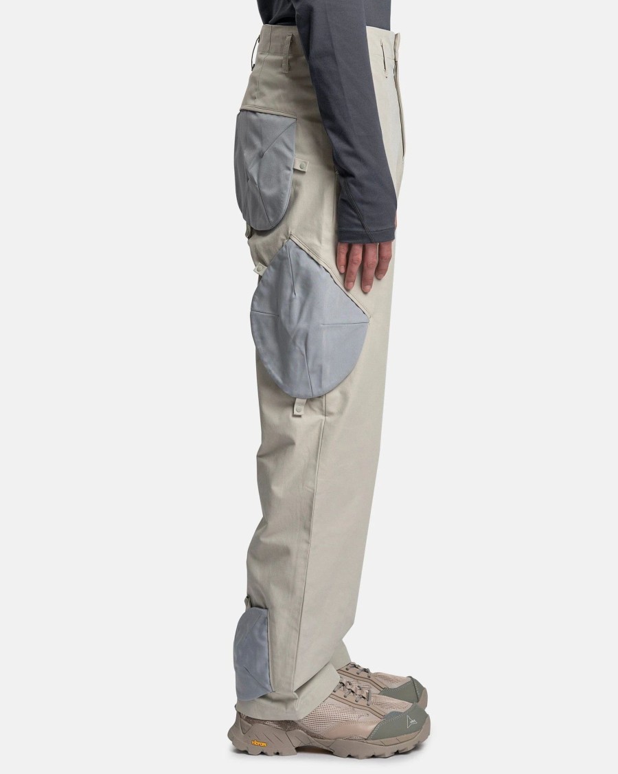 Pants * | Post Archive Faction (P.A.F) 5.0 Trousers Center In Grey