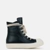 Footwear * | Rick Owens Ramones In Black/Milk