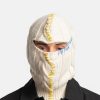 Accessories * | Marni 3D Cable + Mending Wool Balaclava In White