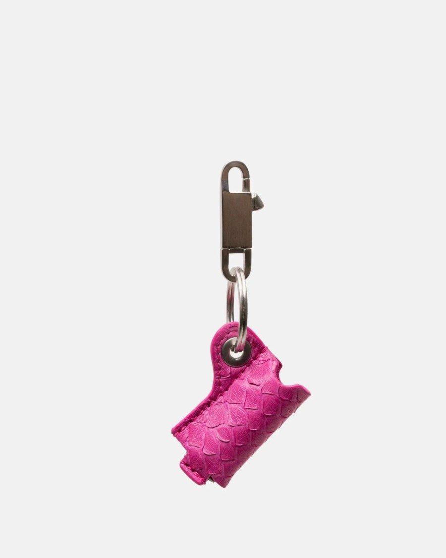 Accessories * | Rick Owens Python Mini Light Holder In Hot Pink