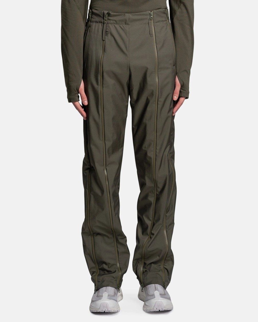 Pants * | Post Archive Faction (P.A.F) 5.0 Technical Pants Center In Olive Green