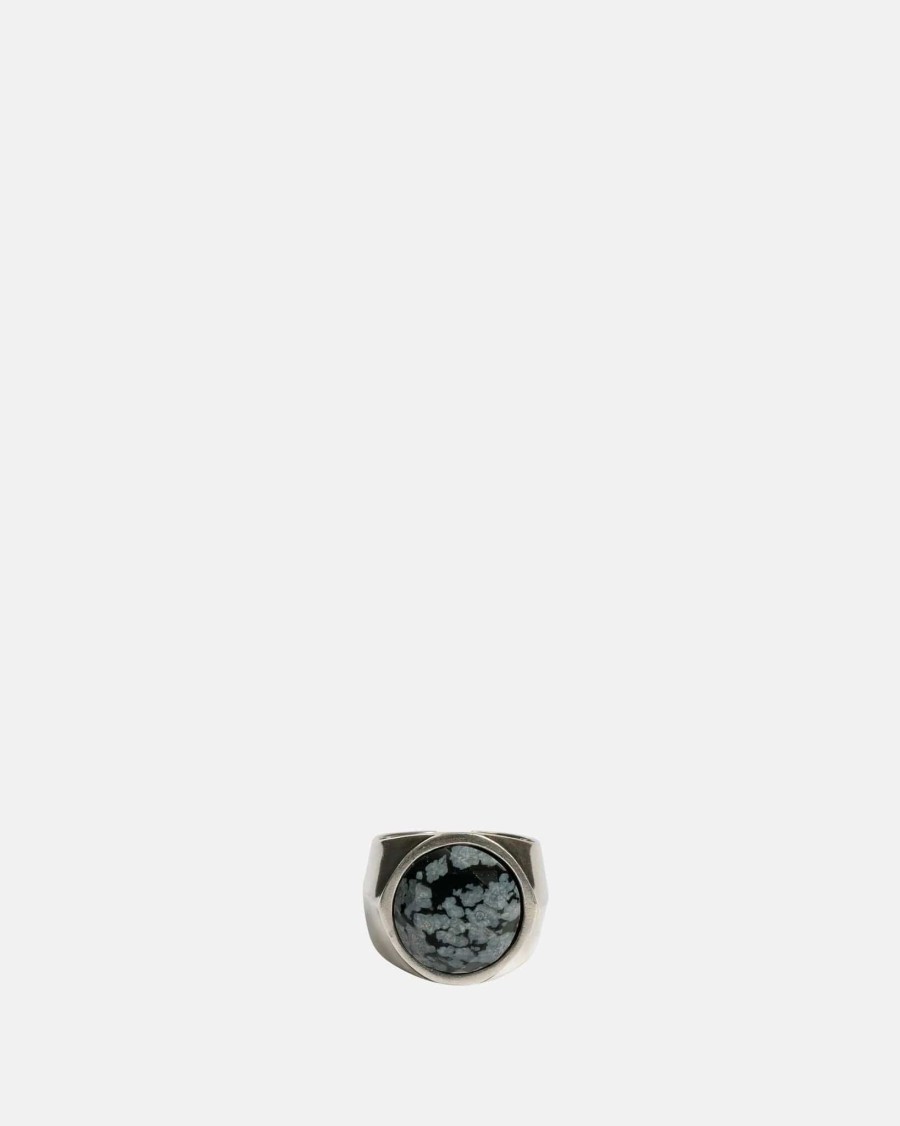 Accessories * | Isabel Marant Homme Bague In Faded Black