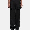 Pants * | Goomheo Harpoon Skirt Trousers In Aubergine Black