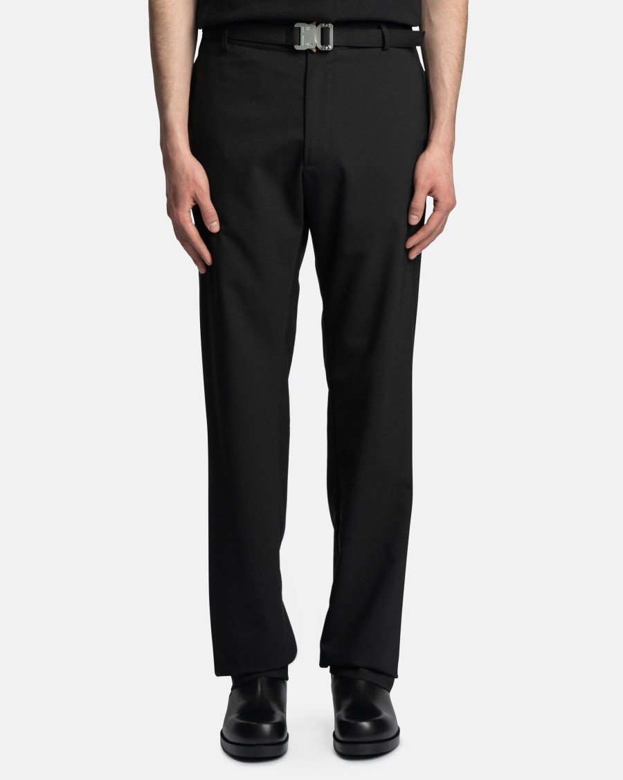 Pants * | 1017 Alyx 9Sm Metal Buckle Suit Pants In Black