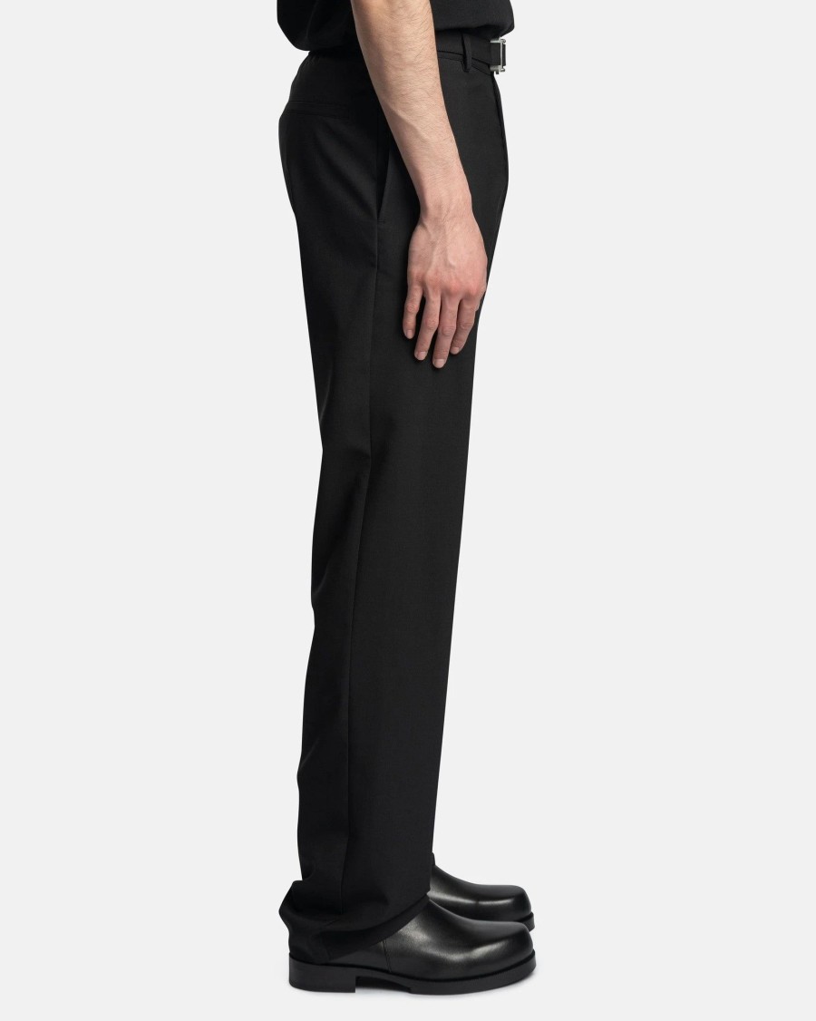 Pants * | 1017 Alyx 9Sm Metal Buckle Suit Pants In Black