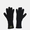 Accessories * | Raf Simons Mohair Gloves In Black