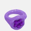 Accessories * | Blobb Lucky Charm Ring In Purple/Purple