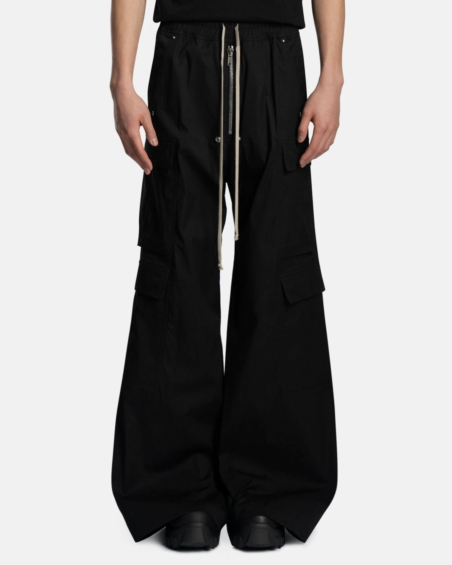 Pants * | Rick Owens Cargobelas In Black