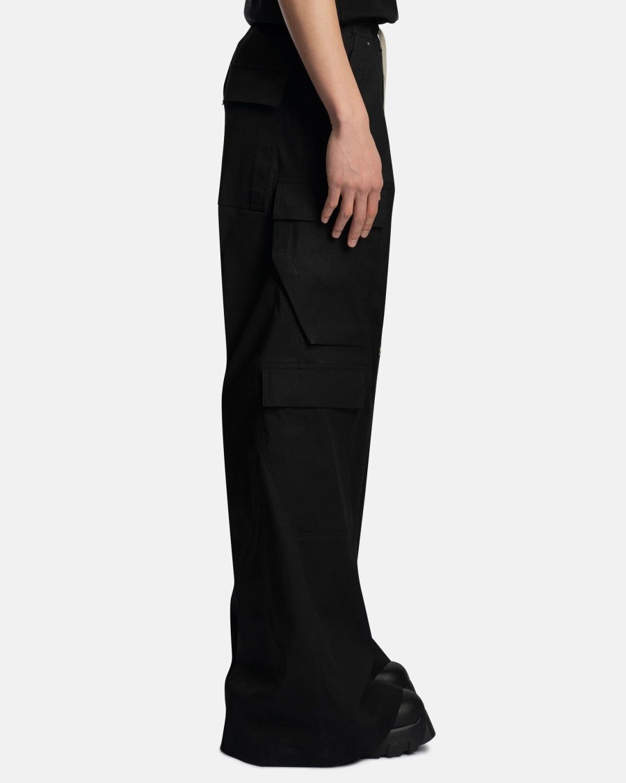 Pants * | Rick Owens Cargobelas In Black